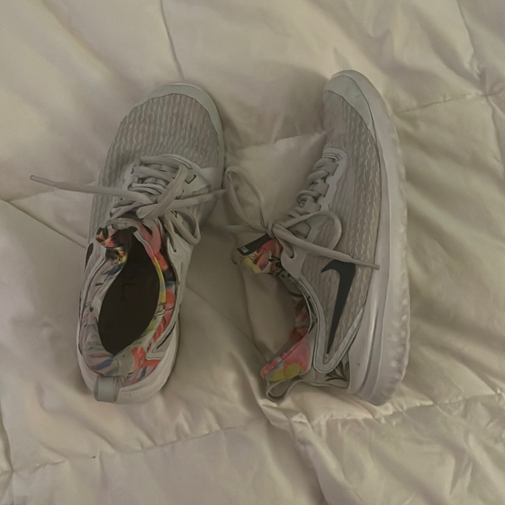 Floral Nike rival shoes